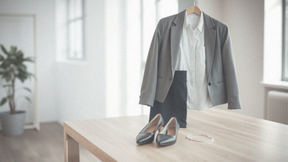Jakie eleganckie stylizacje do pracy można stworzyć?