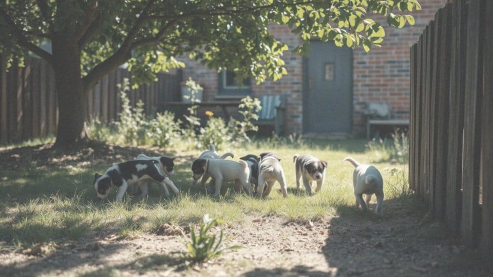 Jak wygląda proces socjalizacji szczeniąt w kontekście nauki chodzenia?