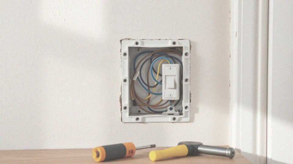 Jakie są zasady bezpieczeństwa podczas instalacji włącznika schodowego?