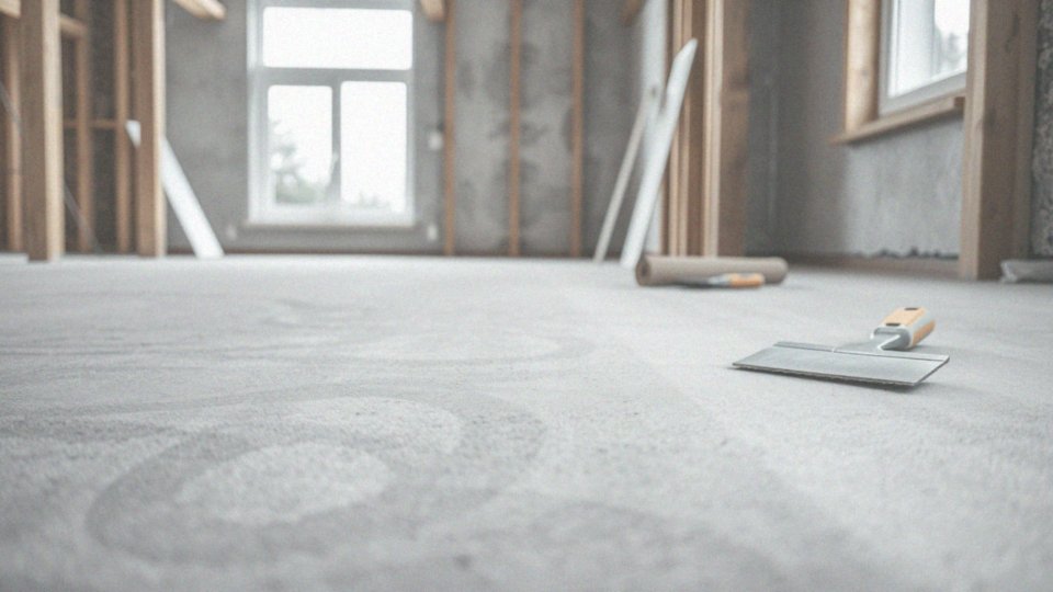 Jakie materiały są zalecane do wylewki pod ogrzewanie podłogowe?
