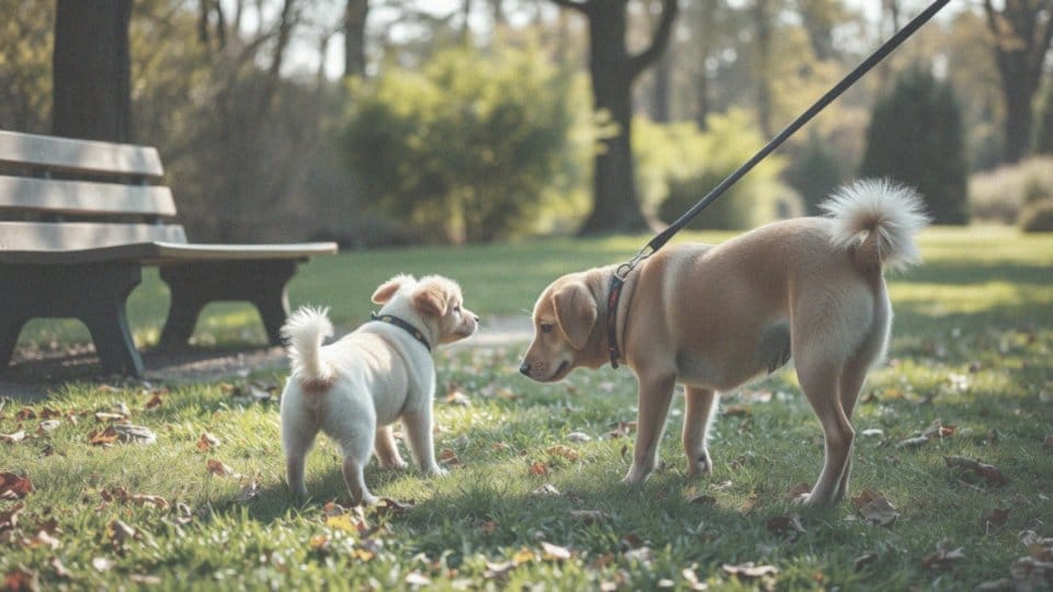 Co należy wziąć pod uwagę przy pierwszym kontakcie szczeniaka z innymi psami?