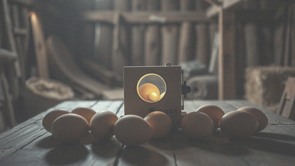 Jak wygląda proces prześwietlania jaj przy użyciu owoskopu?