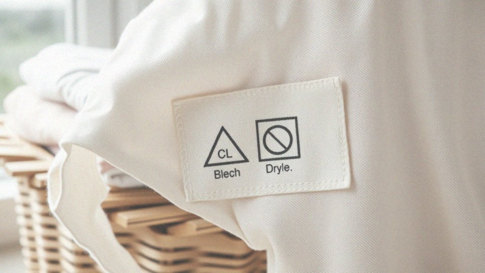 Jakie są symbole dotyczące wybielania i suszenia?