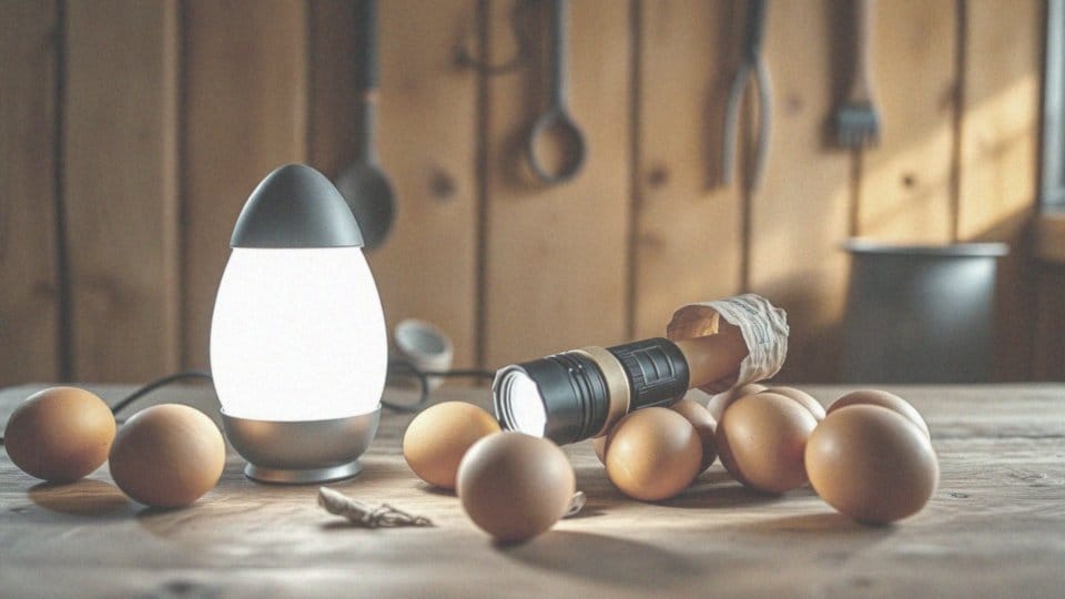 Jakie sprzęty można wykorzystać do prześwietlania jajek?