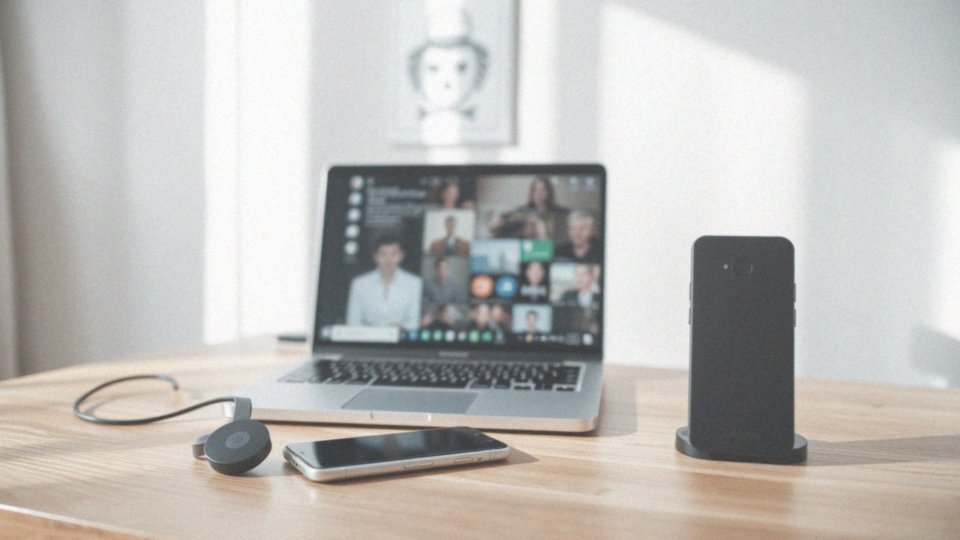 Jak używać Chromecast do przesyłania obrazu z telefonu na laptopa?