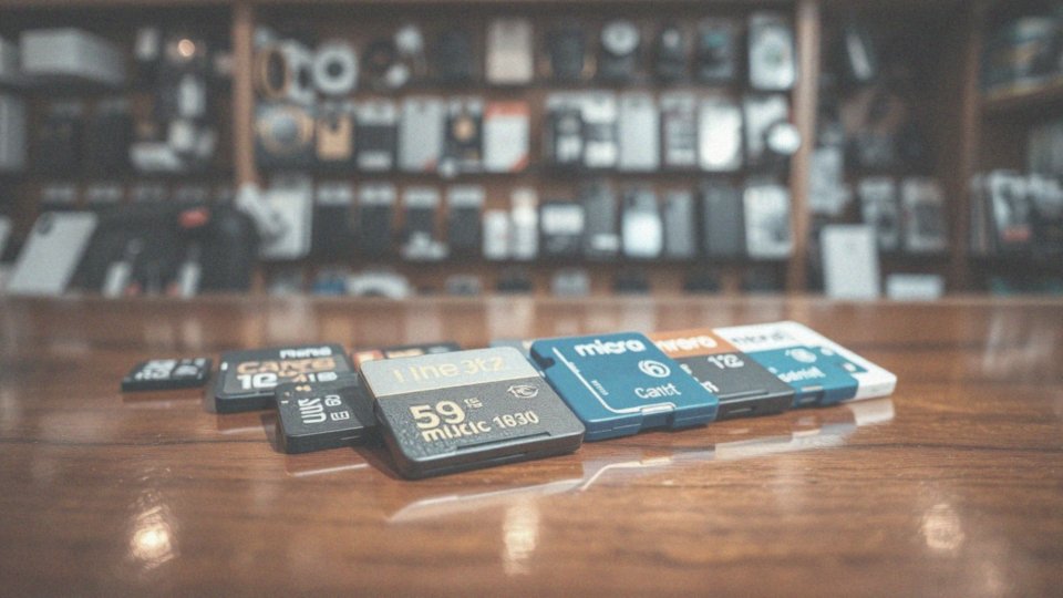 Jakie mają pojemności karty pamięci microSD?
