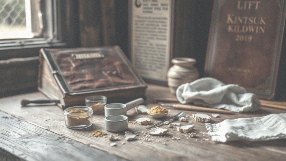 Jakie materiały są potrzebne do naprawy zgodnie z metodą kintsugi?